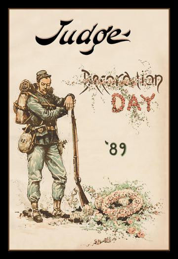 Judge Magazine: Decoration Day '89 12x18 Giclee on canvas