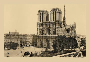 Notre-Dame (Fore Front) 12x18 Giclee on canvas