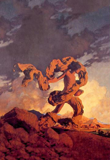 Cadmus Sowing the Dragon's Teeth 12x18 Giclee on canvas