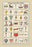 Charges and their Names 12x18 Giclee on canvas