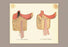 Ladies' Saddles #2 12x18 Giclee on canvas