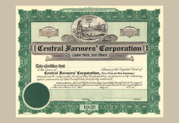Central Farmers' Corporation 12x18 Giclee on canvas