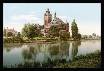 Shakespeare's Memorial Theatre 12x18 Giclee on canvas