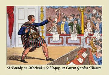 Macbeth's Soliloquy 12x18 Giclee on canvas