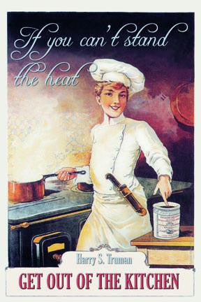 If you can't stand the heat 12x18 Giclee on canvas