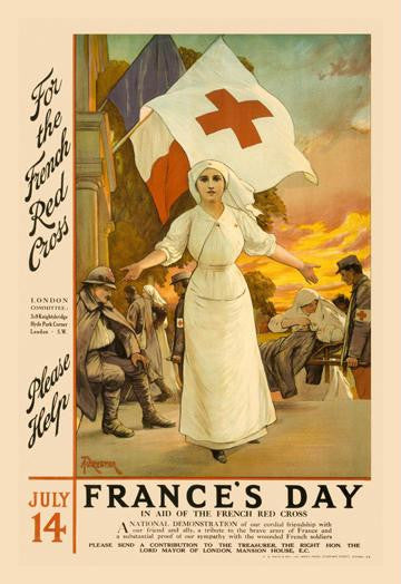 France's Day - Please Help 12x18 Giclee on canvas