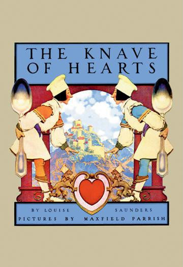 The Knave of Hearts 12x18 Giclee on canvas