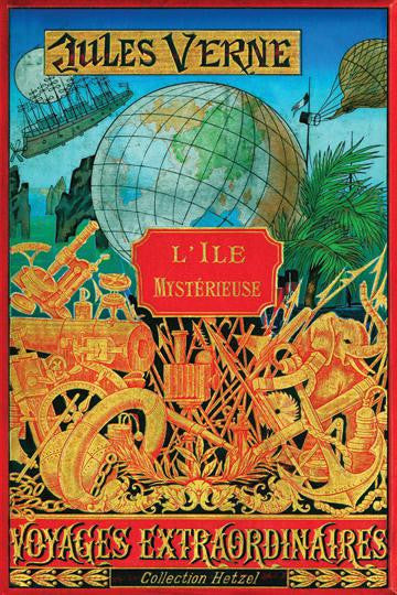 L' Isle Mystereuse 12x18 Giclee on canvas