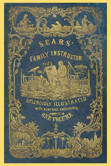 Sears' Family Instructor 12x18 Giclee on canvas