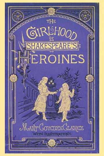 The Girlhood of Shakespeare's Heroines 12x18 Giclee on canvas