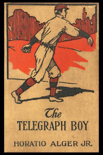 The Telegraph Boy 12x18 Giclee on canvas