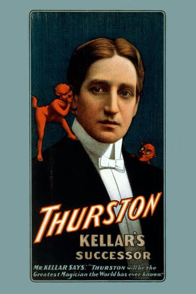 Thurston Kellar's successor 12x18 Giclee on canvas