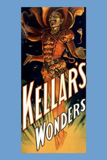 Kellar's Wonders 12x18 Giclee on canvas