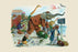 The Bear's new watch was all wrong  Alack! 12x18 Giclee on canvas