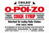 Child's Quick Acting O-Poi-Zo Cough Syrup 12x18 Giclee on canvas