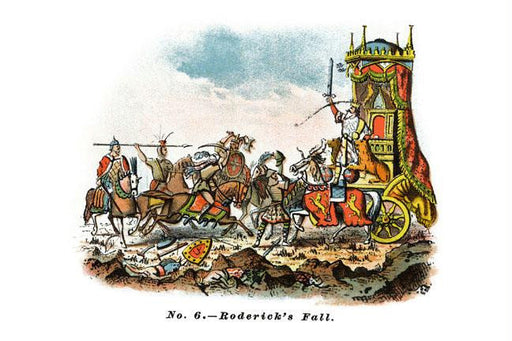 Roderick's Fall 12x18 Giclee on canvas