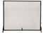 Single Panel Black Wrought Iron Sparkguard - Medium