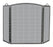 3 Panel Olde World Iron Arch Top Screen Medium