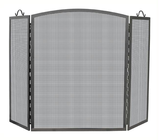 3 Panel Olde World Iron Arch Top Screen Medium