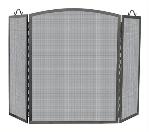 3 Panel Olde World Iron Arch Top Screen Large