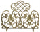 Single Panel Antique Gold Cast Aluminum Screen