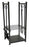 Black Wrought Iron Log Rack With Tools