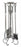5 Pc Stainless Steel Twist Fireset - Indoor-Outdoor