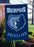 AFGRZ Memphis Grizzlies 44x28 Applique Banner