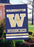 AFWS University of Washington 44x28 Applique Banner