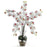 White Phalaenopsis Liquid Illusion Silk Flower Arrangement