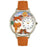 Whimsical Unisex Ranch Tan Leather Watch
