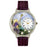 Whimsical Unisex Fairy Purple Leather Watch