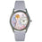 Whimsical Womens Angel Baby Blue Leather Watch