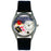 Whimsical Womens Kindergarten Teacher Red Leather Watch