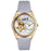 Whimsical Womens Order of the Eastern Star Baby Blue Leather Watch