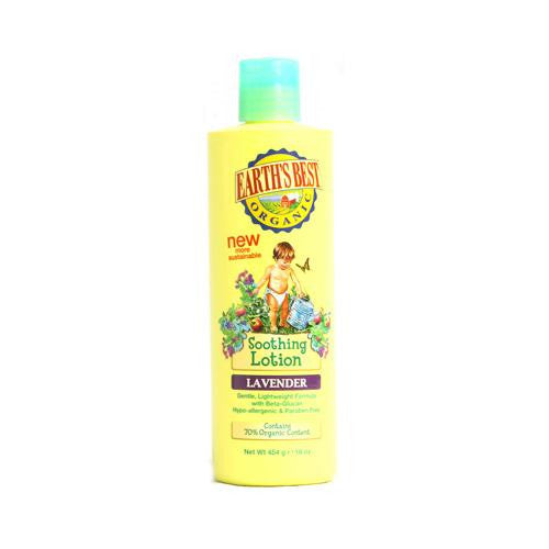 Earths Best Organic Soothing Lotion - Lavender - 16 fl oz