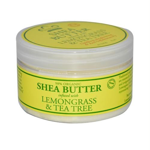 Nubian Heritage Shea Butter Infused With Lemongrass And Tea Tree - 4 oz