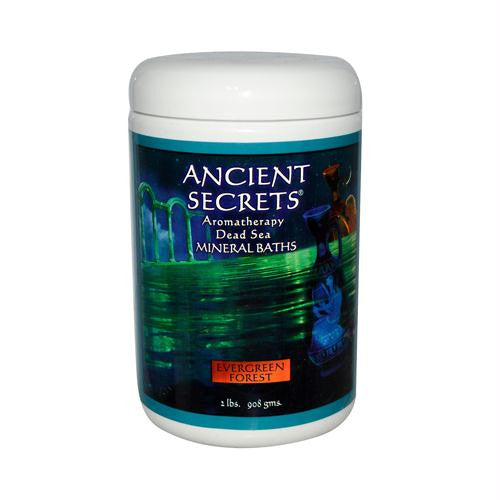 Ancient Secrets Aromatherapy Dead Sea Mineral Baths Evergreen Forest - 2 lbs