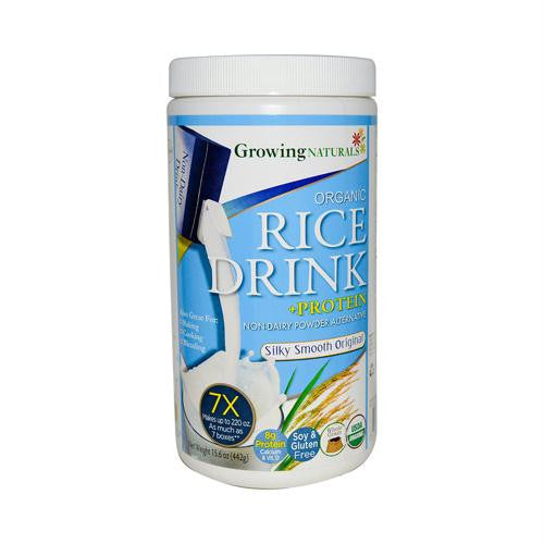 Growing Naturals Rice Drink Powder - Silky Smooth Original - 15.6 oz