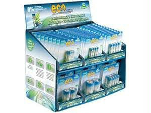 Eco Alkaline 2 Tiered Battery Floor Display - 55 Pack