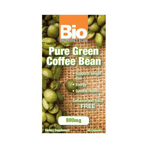 Bio Nutrition Pure Green Coffee Bean - 50 Gelcaps