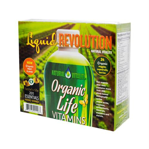 Natural Vitality Organic Life Vitamins - 30 Packets