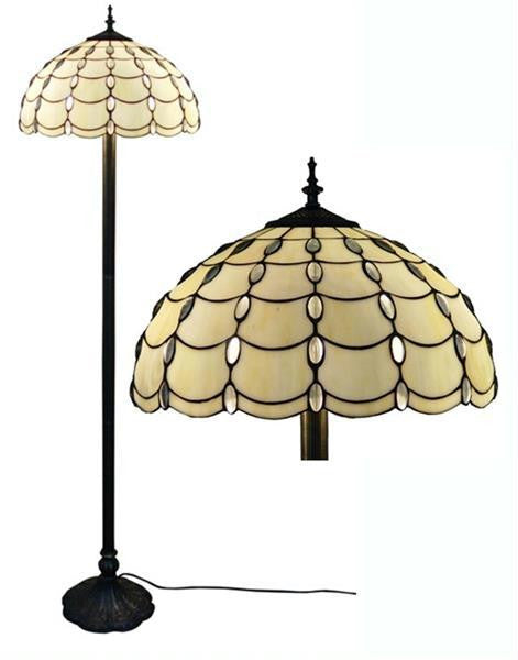 Amora Lighting Tiffany Style Cascades Floor Lamp