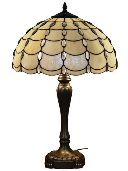 Amora Lighting Tiffany Style Cascades Table Lamp