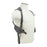 Vism By Ncstar Ambidextrous Horizontal Shoulder Holster-Double Magazine Holder-Urban Gray