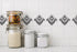 Chantilly Black RETile Decal Clear Bkg 4 inch Tile