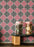 Chartwell Red RETile Decal Clear Bkg 4 inch Tile