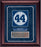 Reggie Jackson Retired Number Monu.Park Brick Slice 14x18 Framed Collage w/plate