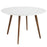 Platter Round Dining Table 1064-WHI