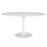 Lippa 60" Oval Wood Top Dining Table 1121-WHI